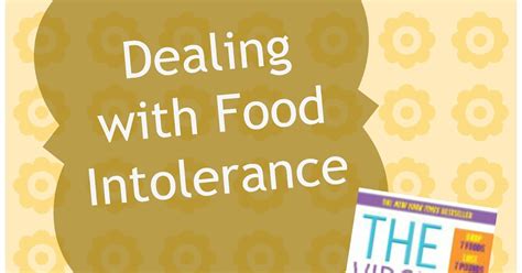 Dealing With Food Intolerance A Tipical Day
