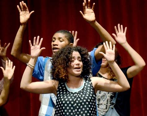 New Hope Charter School Theater Department Performers During The State