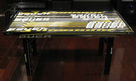 Red just take it out of the box! Coffee Table - Composite | Hockey Stick Builds