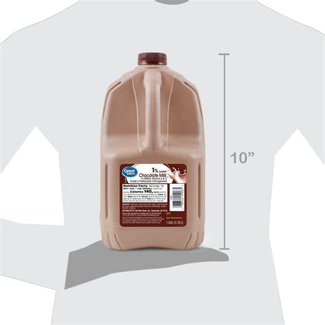 Buy Great Value 1 Low Fat Chocolate Milk Gallon 128 Fl Oz Online At