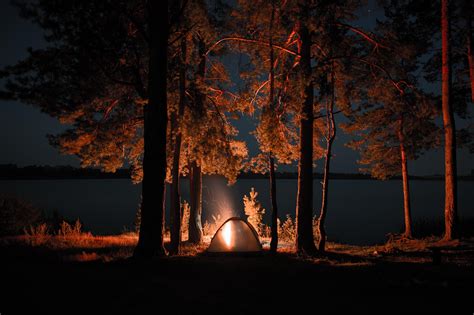 Night Camping Desktop Wallpaper 17 Idn Camping