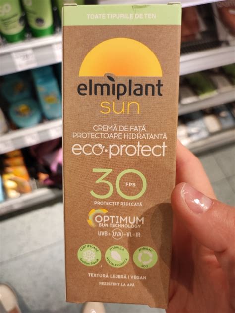 Elmiplant Crema De Fata Cu Protectie Solara Sun Face Cream Eco Spf 30