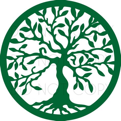 Tree Of Life SVG DXF Cut Print Design for Cricut, Silhouette, printers