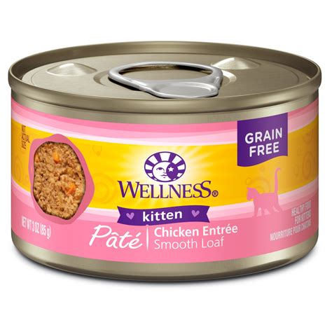 So all the brands we recommend offer the nutrition and protein your cat needs to fulfill this goal. Wellness Complete Health Natural Grain Free Kitten Wet Cat ...