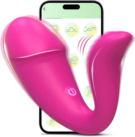 Clit G Spot Vibrators Bluetooth App Vibrating Dildo Massager Sex Toys