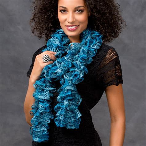 Discover Ruffled Scarves Crochet Sashay Scarf Welcome To The Craft