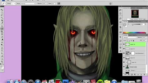 Ben Drowned Speed Paint Youtube
