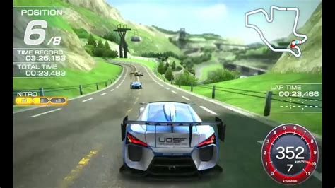 Ridge Racer Ps Vita In Game Youtube