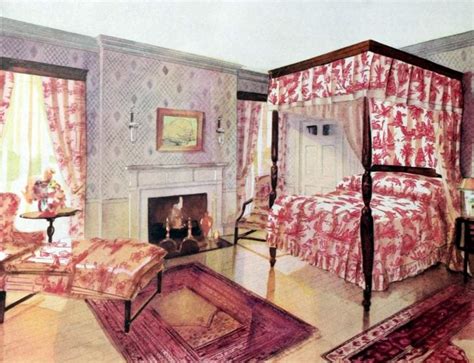 fine antique furniture filled this elegant 1920s bedroom click americana