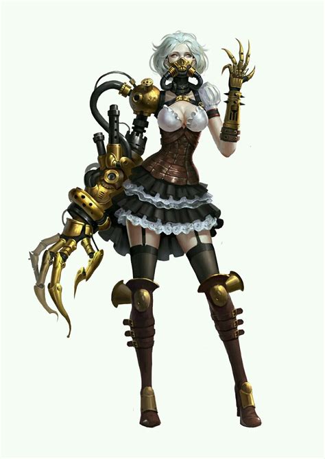 Pin By Brisingr On Character Design Steampunk Characters Steampunk