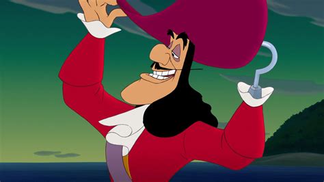 Captain Hook Character From Peter Pan Cartoon Walt Disney Screenshot Image X