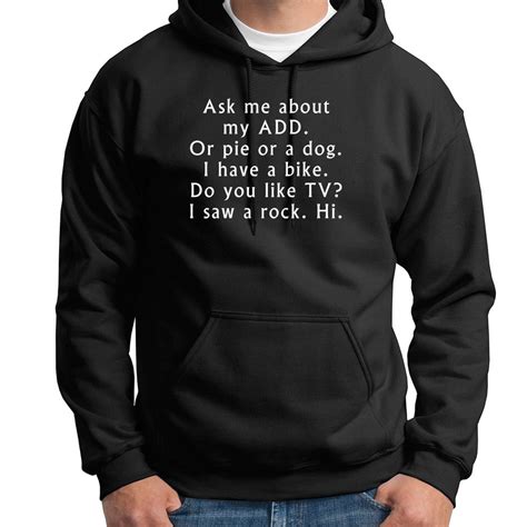 ask me about my add funny college humor t hoodie sweatshirt in hoodies and sweatshirts from men