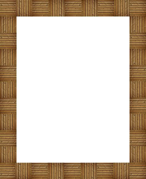 Wood Frame Border Texture Png Picpng