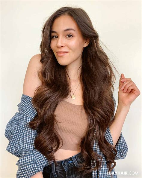 Long Wavy Hair How To Achieve Perfect Long Wavy Hairstyles Luxy Hair