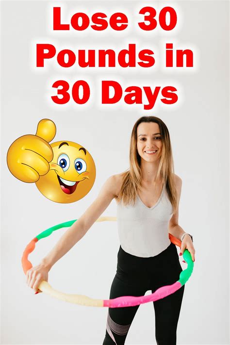 How To Lose 30 Pounds In 30 Days