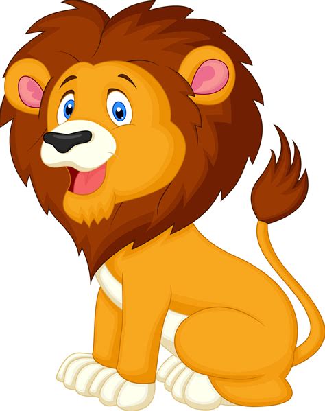 Lion Cartoon Drawing Cartoon Lion Cartoon Wall Cute Cartoon Animals