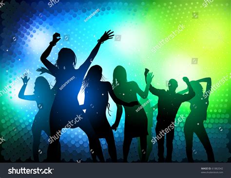Party People Dancing Vector Illustration 61882042 Shutterstock