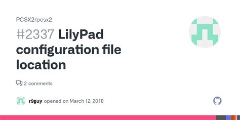 Lilypad Configuration File Location · Issue 2337 · Pcsx2pcsx2 · Github