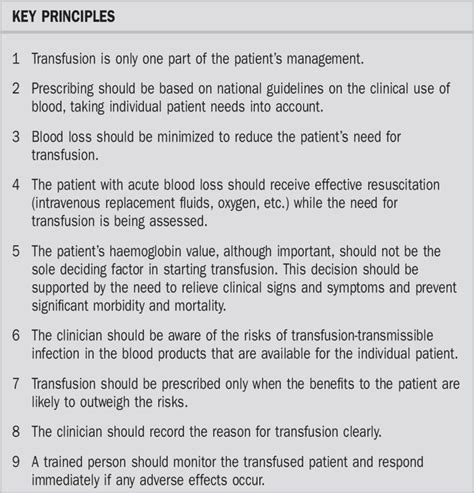 1 Principles Of Clinical Transfusion Practice Download High Quality