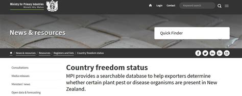Brim installing brim having a problem? mpi.govt.nz Check Country Freedom Status New Zealand ...