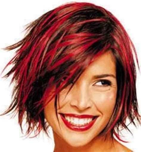 risultati immagini per colpi di sole rossi funky bob hairstyles hair styles short hair styles