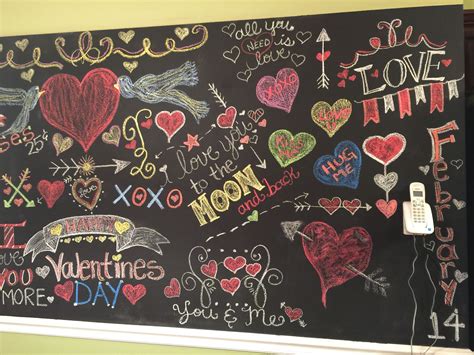 Valentines Day Chalkboard ️💌 Valentines Day Chalkboard Chalkboard