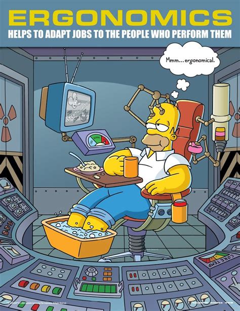 Work Safety Solutions Safety Posters The Simpsons Office Safety