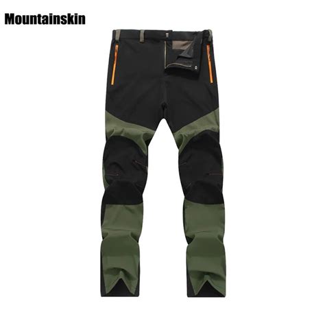 men elastic windproof quick drying pants outdoor sports breathable sweat pants 4xl hiking