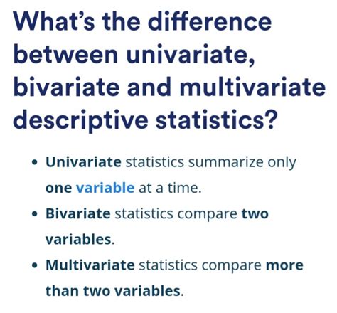Difference Between Univarible And Multivariable Analysis ResearchGate