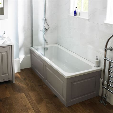 Old London By Hudson Reed Ascott Traditional Single Ended Bath 1700mm L