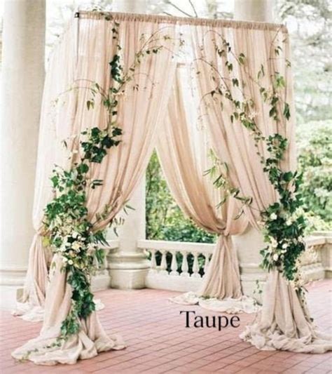 Preorder Wedding Arch Fabric Drape Georgette Draping Etsy