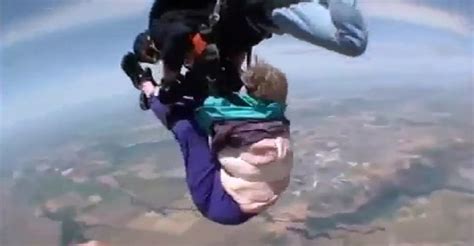 Skydive in old bridge on yp.com. Sky Diving Goes Wrong When an 80 year Old Woman Tries it ...