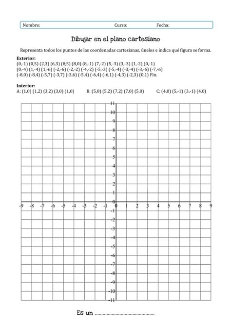 Coordenadas Cartesianas Matem Ticas Blog De Los Recursos De Jesus Maria