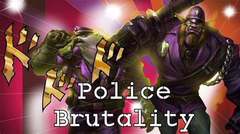 Police Brutality League Of Over Edits Youtube