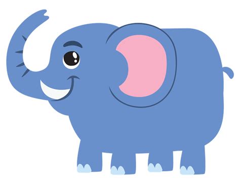 Cute Animated Elephants Clipart Best