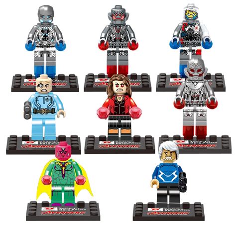 8pcs Super Heroes The Avengers Wanda Vision Ultron Quick ... Nice to get a bit more of an indication of some of the fuckery that's going on.
