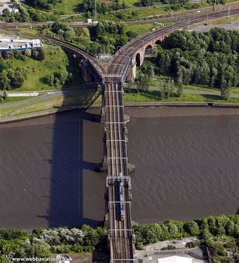 King Edward Vii Railway Bridge Over The River Tyne Newcastle Upon
