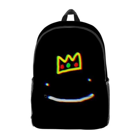Ranboo Crown Smile Backpack Ranboo Merch Store