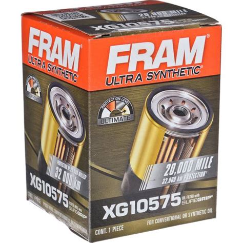 Oil usually flows out of your car's oil pump and straight into the oil filter from where it flows to the element's exterior side and through to the synthetic on the interior side. FRAM XG10575 Extra Guard Full-Flow Ultra Synthetic Oil ...