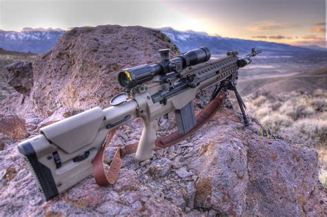 Wallpaper Weapon Soldier Sniper Rifle Marksman Machine Gun M14