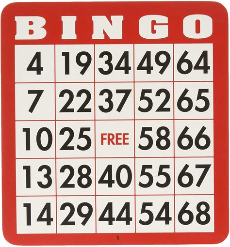New 100 Bingo Game Cards 1231bc Uncle Wieners Wholesale