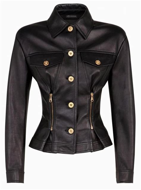 black fitted leather jacket large in 2021 best leather jackets