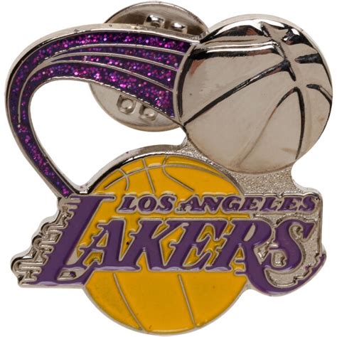 Los Angeles Lakers Glitter Trail Pin Nba Store