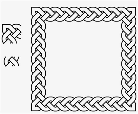 Download Svg Border Square - Celtic Knot Border Png - Free ...