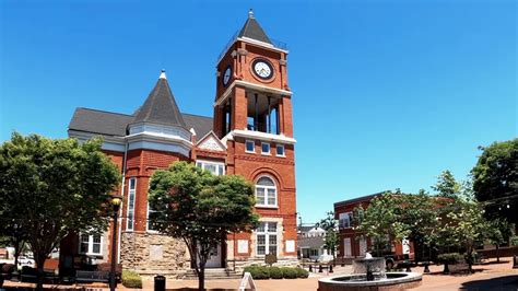 Old Paulding County Courthouse At 14 Minutes Drive To The South Of