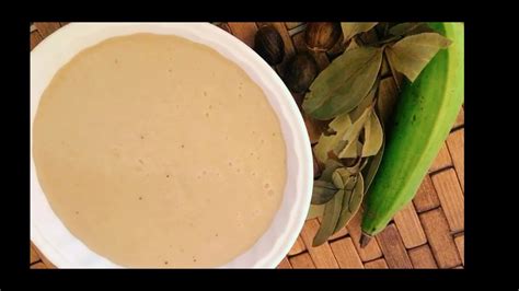 Quick And Easy Plantain Porridge Kayce Skitchen Jamaican Style Youtube