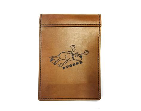 Truck Logbook Cover Bugger Dog New Zealand Underhide Leather