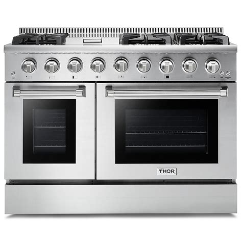 Thor Kitchen 67cu Ft Freestanding Double Oven Convection Gas Range