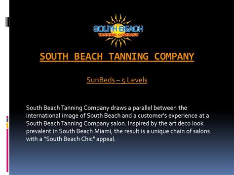 Ppt Sunbed Tanning Equipment Five Levels Powerpoint Presentation