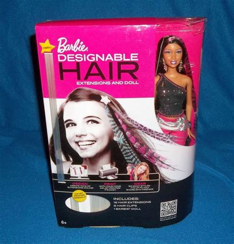 Barbie Designable Hair With Extensions And Barbie Doll Aa New Hair Extensions Barbie Dolls